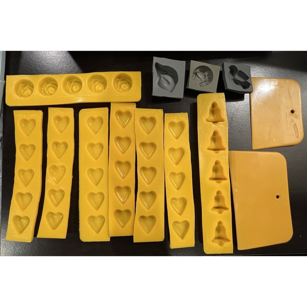 Soft Candy/Cream Cheese Molds, Flavorings, Dyes Kit EUC